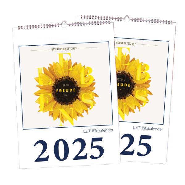 Bildkalender 2025 - 2er-Set