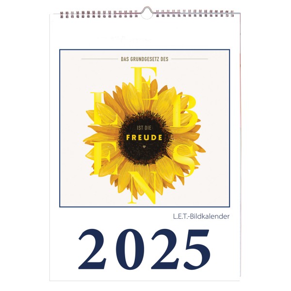 Bildkalender 2025 Posterformat